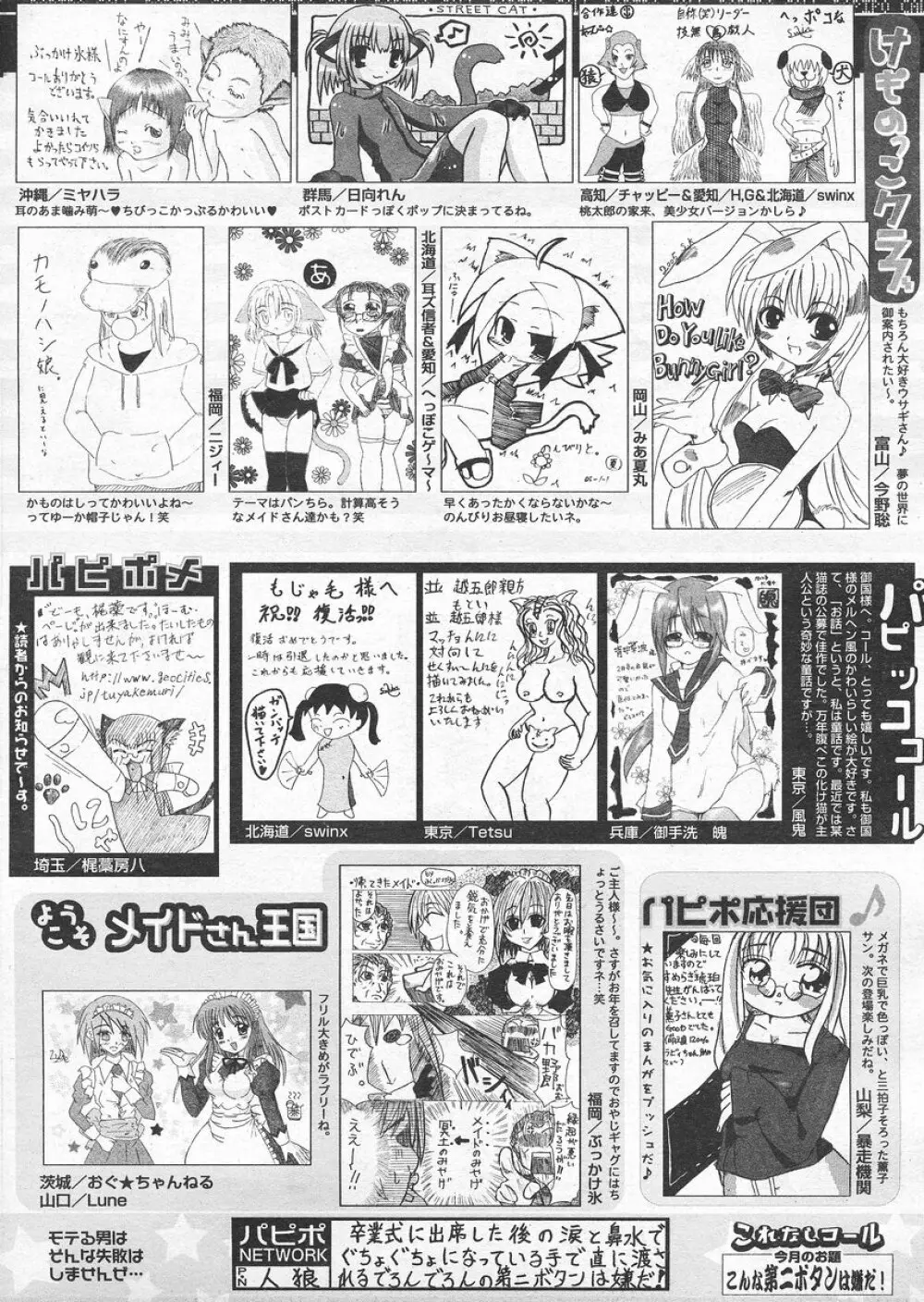 COMIC パピポ 2005年4月号 254ページ