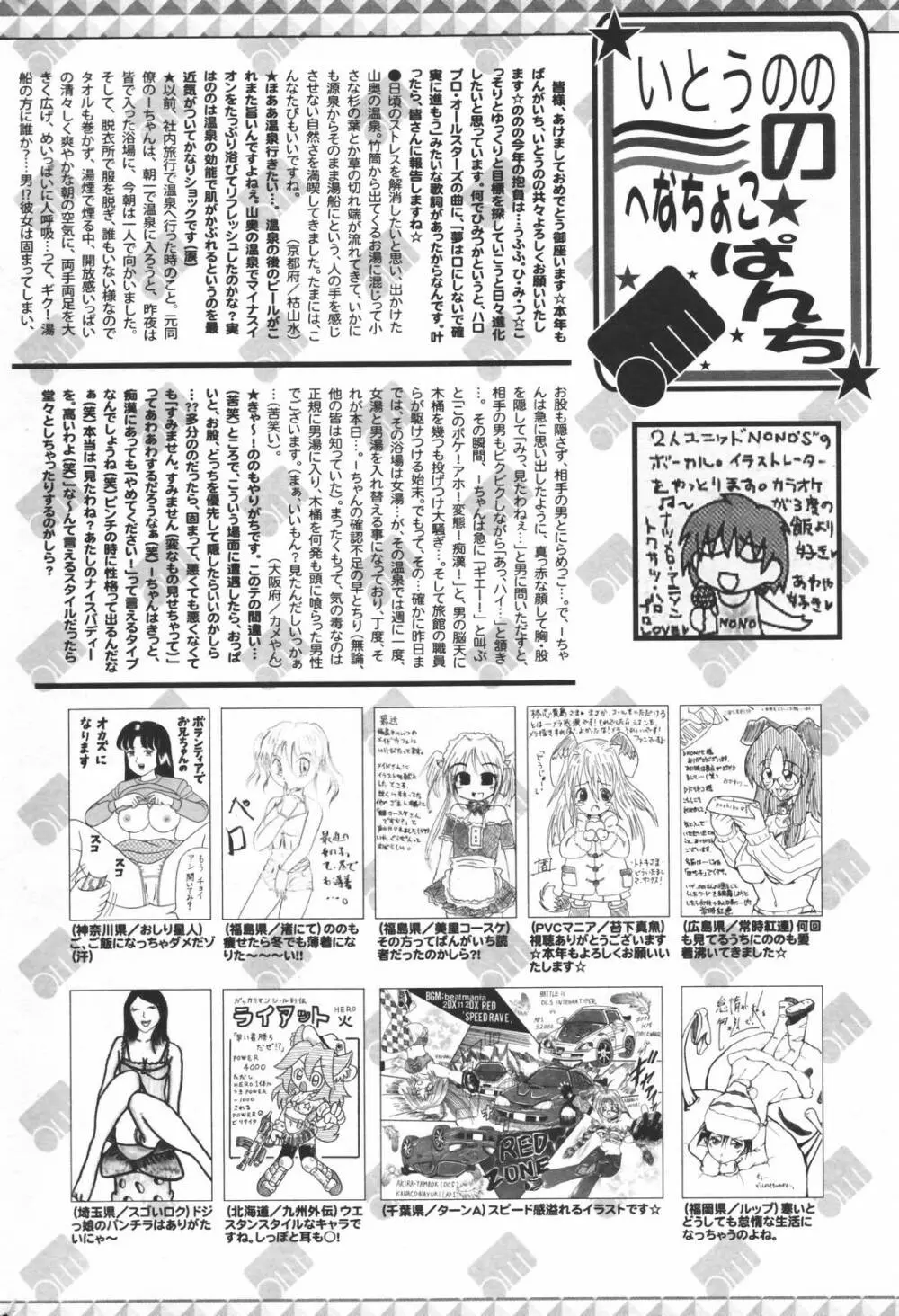 漫画ばんがいち 2007年3月号 258ページ