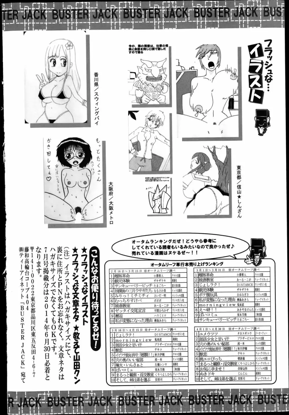 バスターコミック 2014年7月号 510ページ