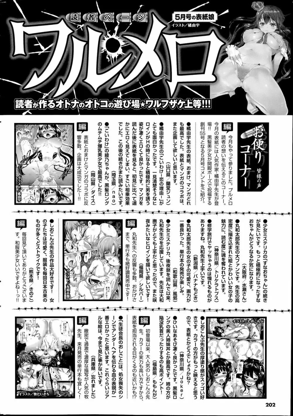 COMIC プルメロ 2014年7月号 202ページ