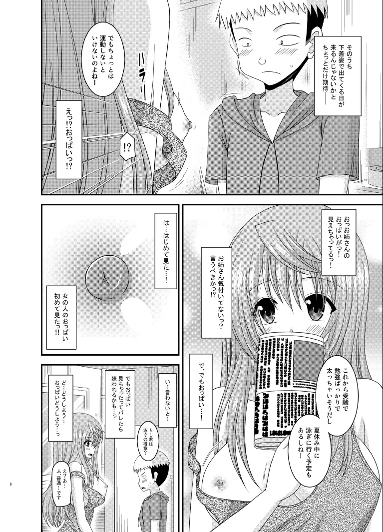 露出少女日記 10冊目 8ページ