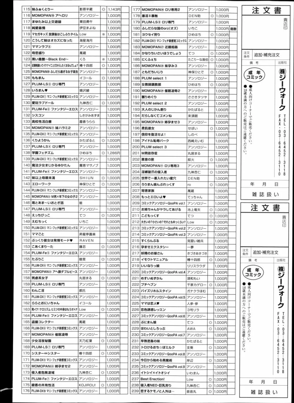 月刊くーぱ QooPA！ 2014年8月号 203ページ