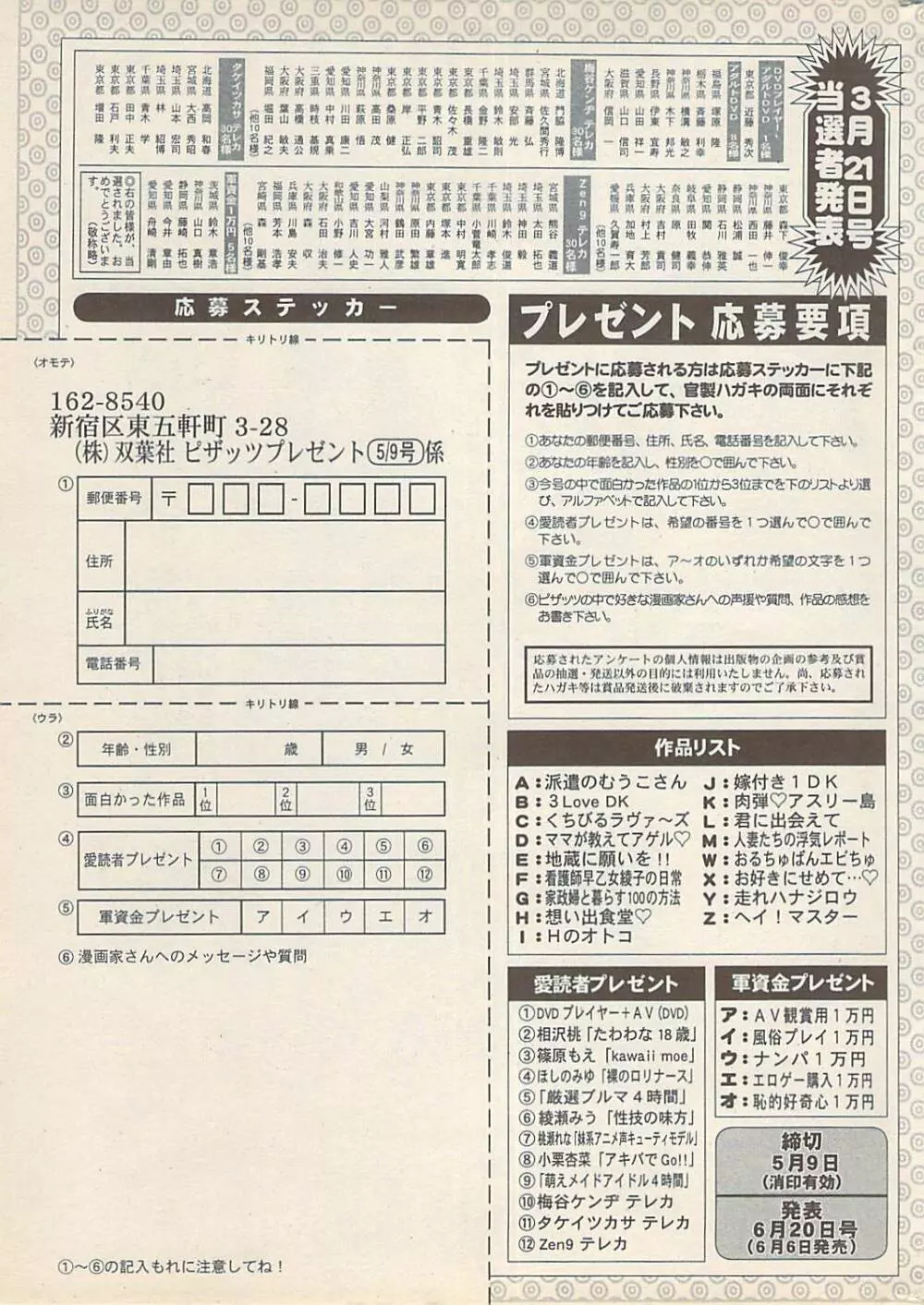 アクションピザッツ 2007年5月号 271ページ