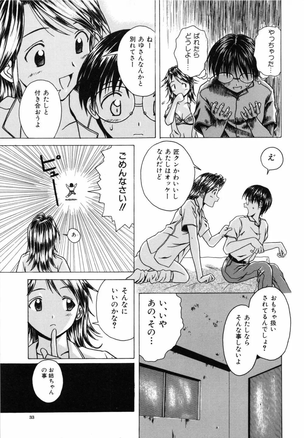 誘惑の扉 35ページ