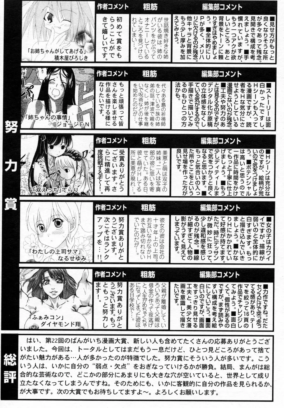 漫画ばんがいち 2005年09月号 VOL.178 206ページ