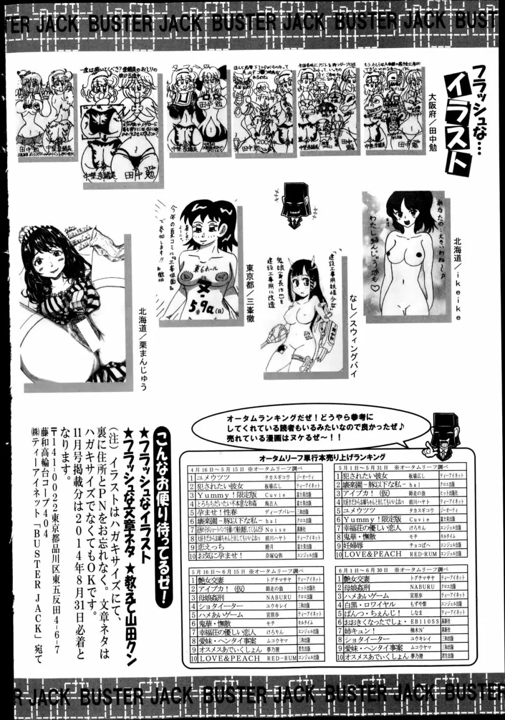 バスターコミック 2014年09月号 514ページ