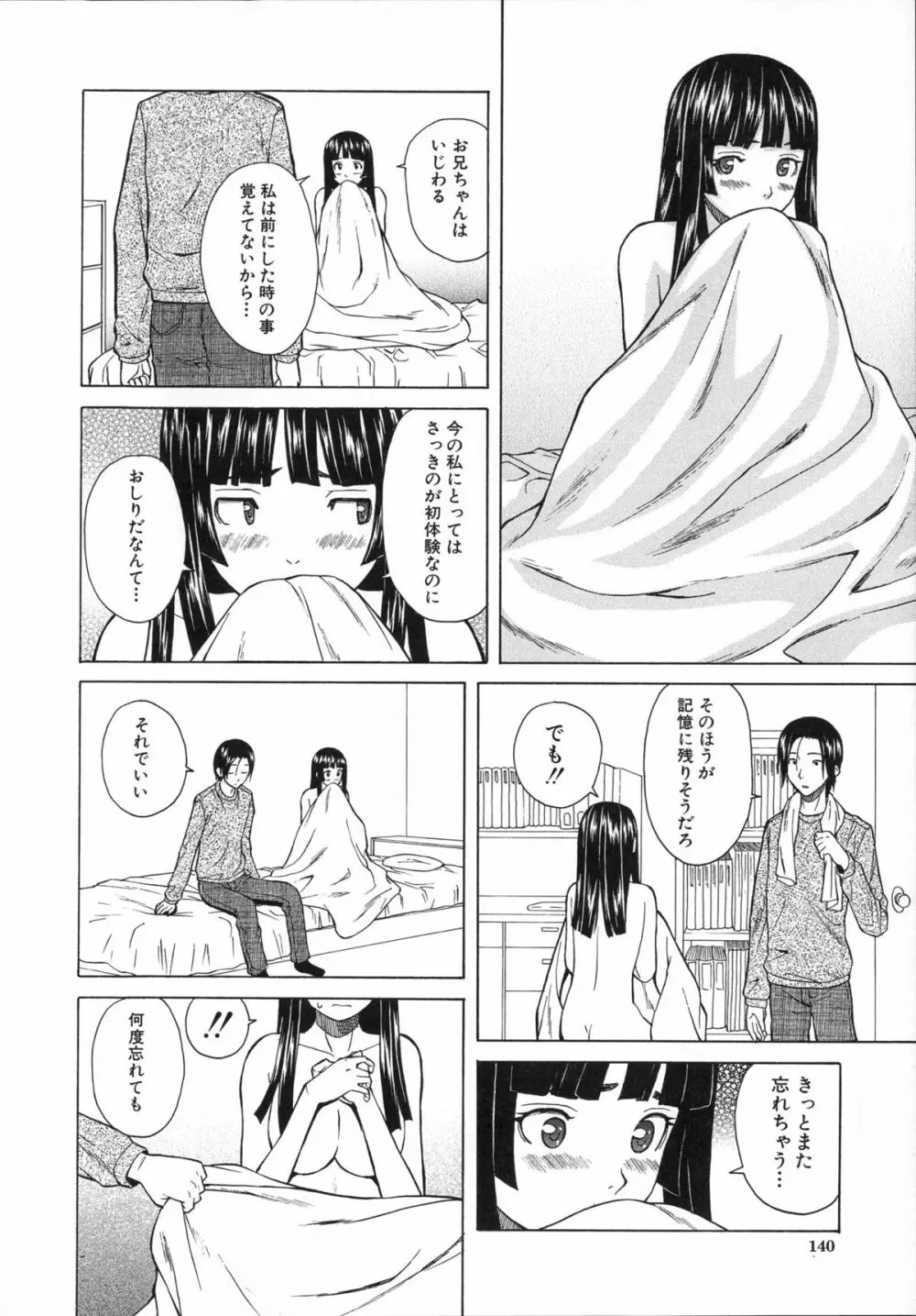 兄と妹の事情。 148ページ