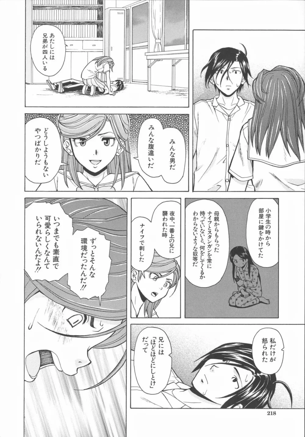 兄と妹の事情。 226ページ