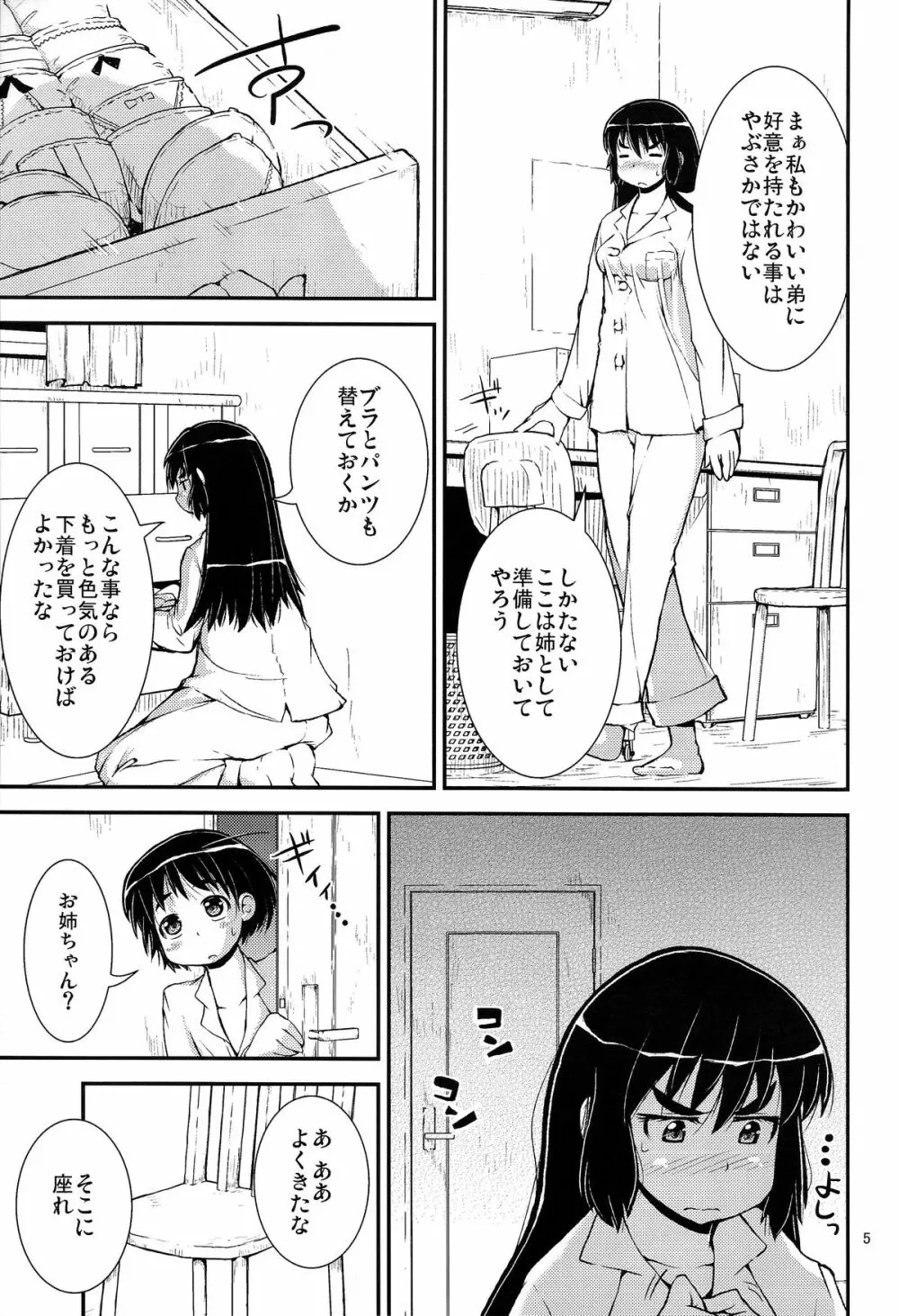 弟と部屋でナニしよう? 5ページ