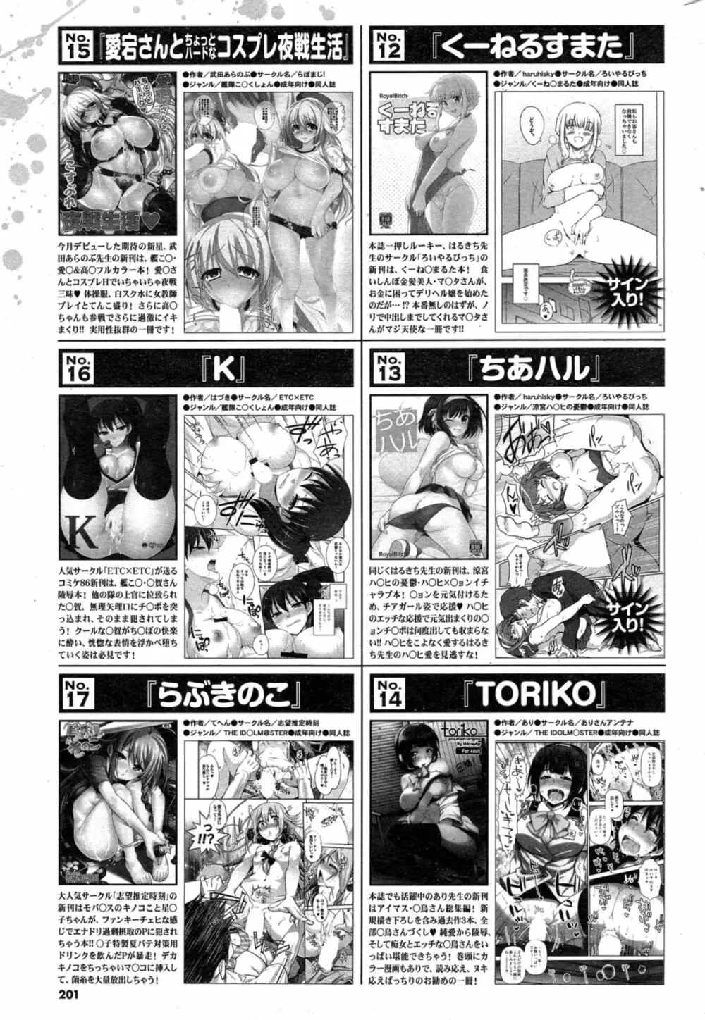 COMIC プルメロ 2014年11月号 201ページ