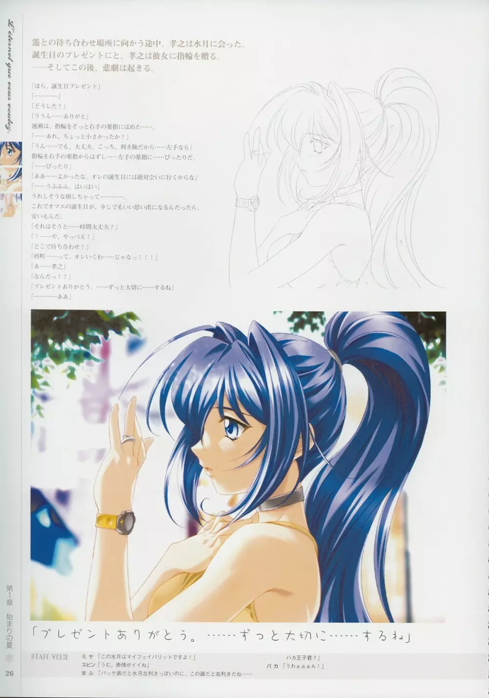 Kimi Ga Nozomu Eien – Memorial Artbook 25ページ