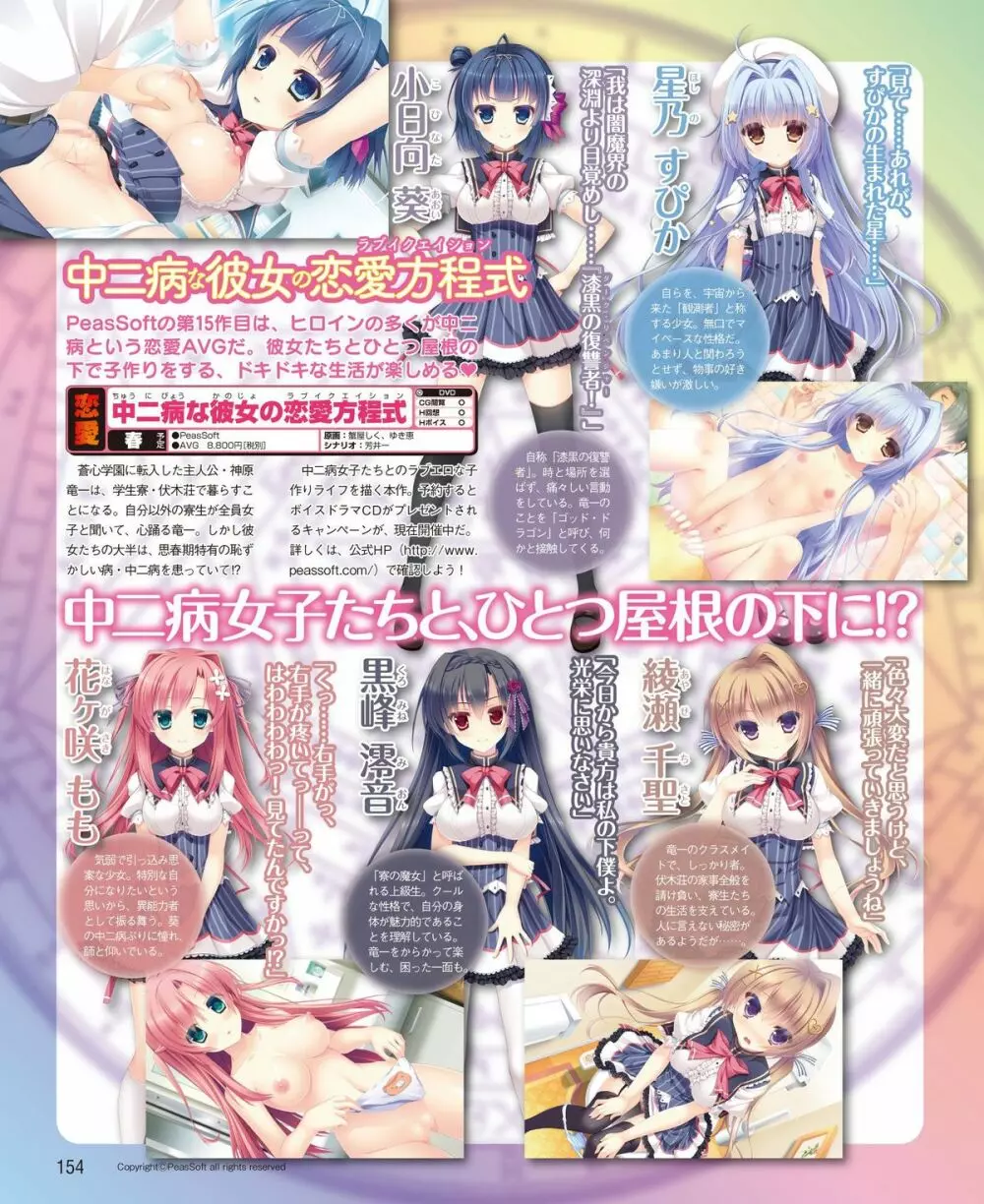 電撃姫 2015年2月号 128ページ