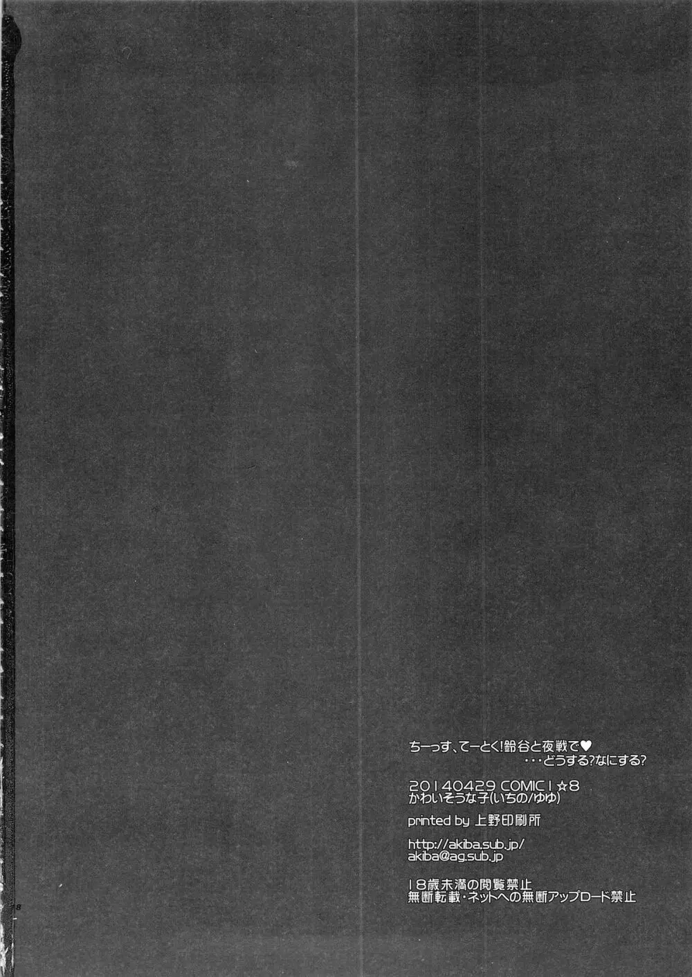 ちーっす、てーとく！鈴谷と夜戦で …どうする？何する？ 17ページ