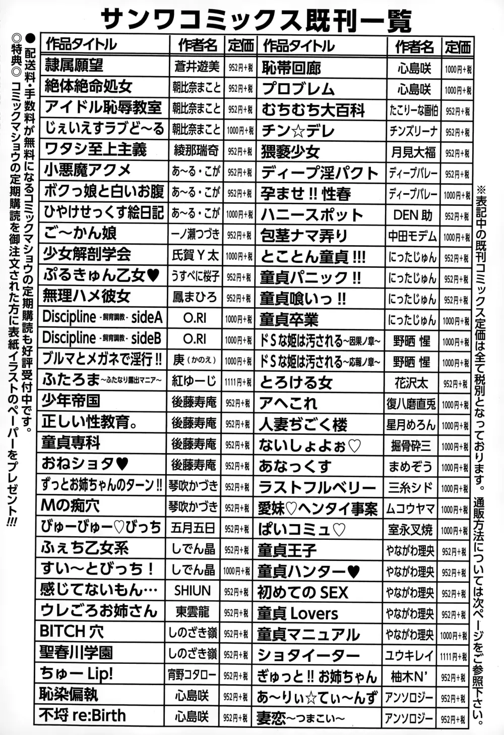 コミック・マショウ 2015年1月号 284ページ