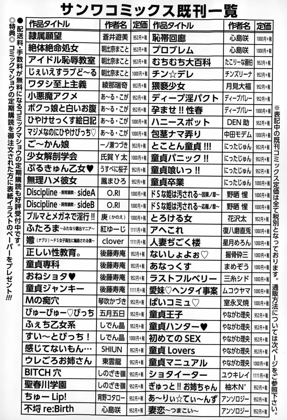 コミック・マショウ 2015年2月号 284ページ