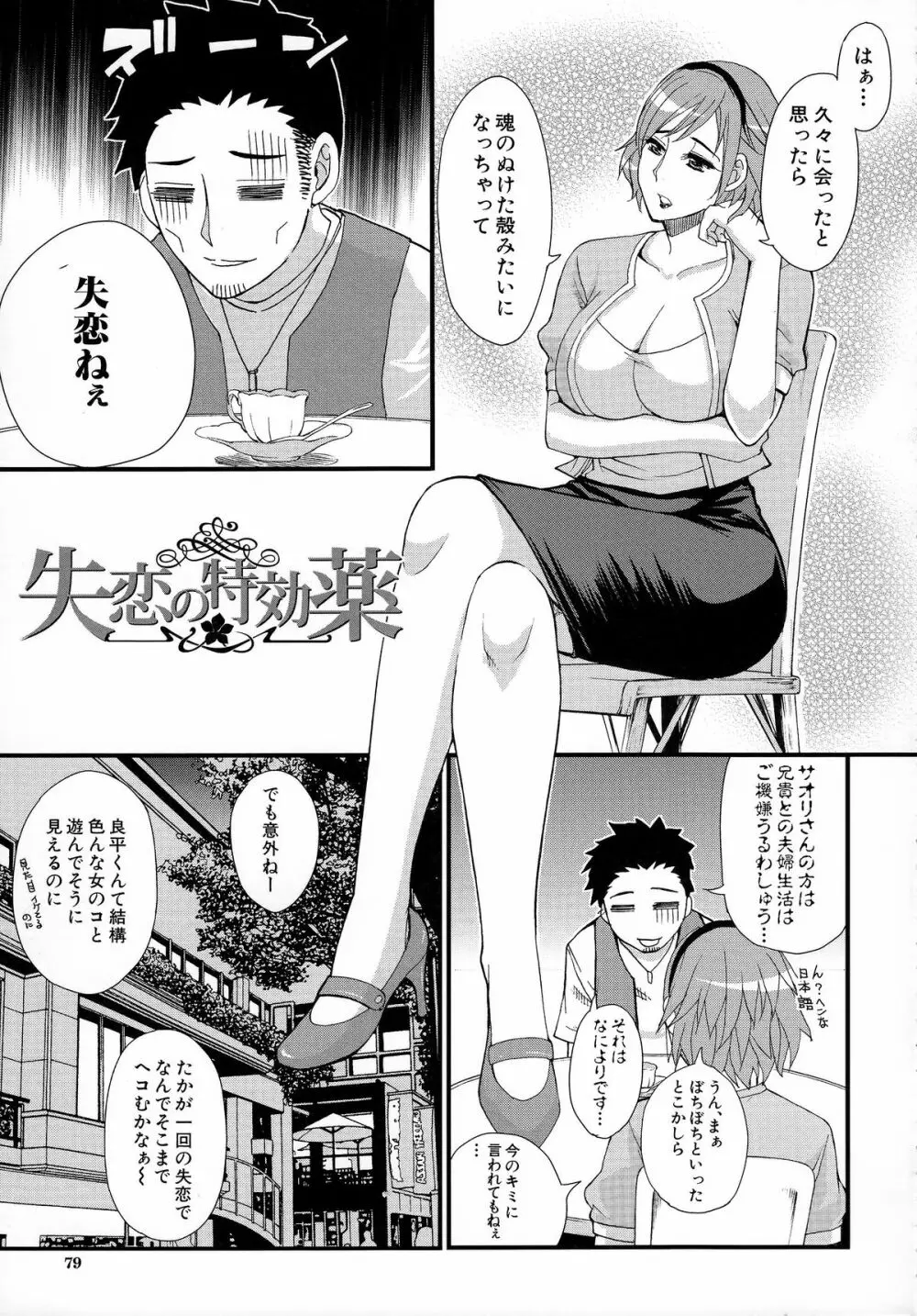 人恋し、妻 80ページ