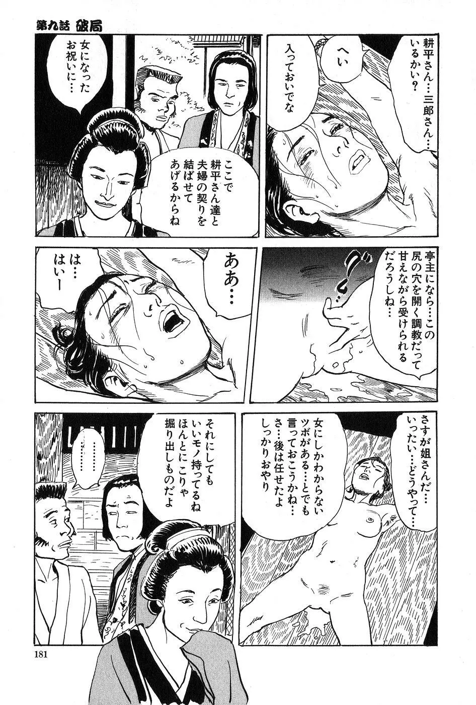 お柳情炎 上巻 182ページ