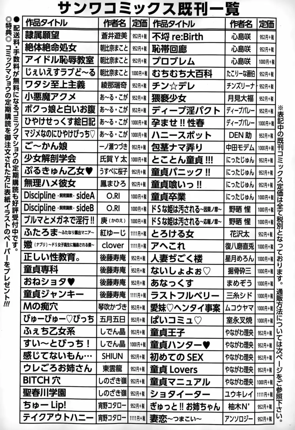 コミック・マショウ 2015年3月号 284ページ