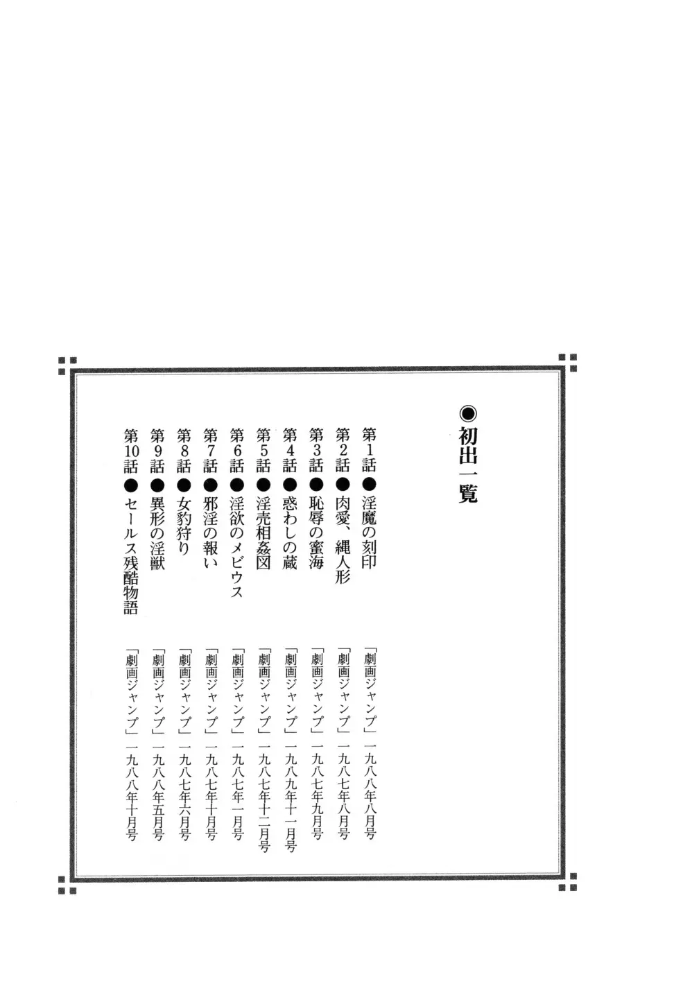 笠間しろう作品第三集 恥辱の刻印 251ページ