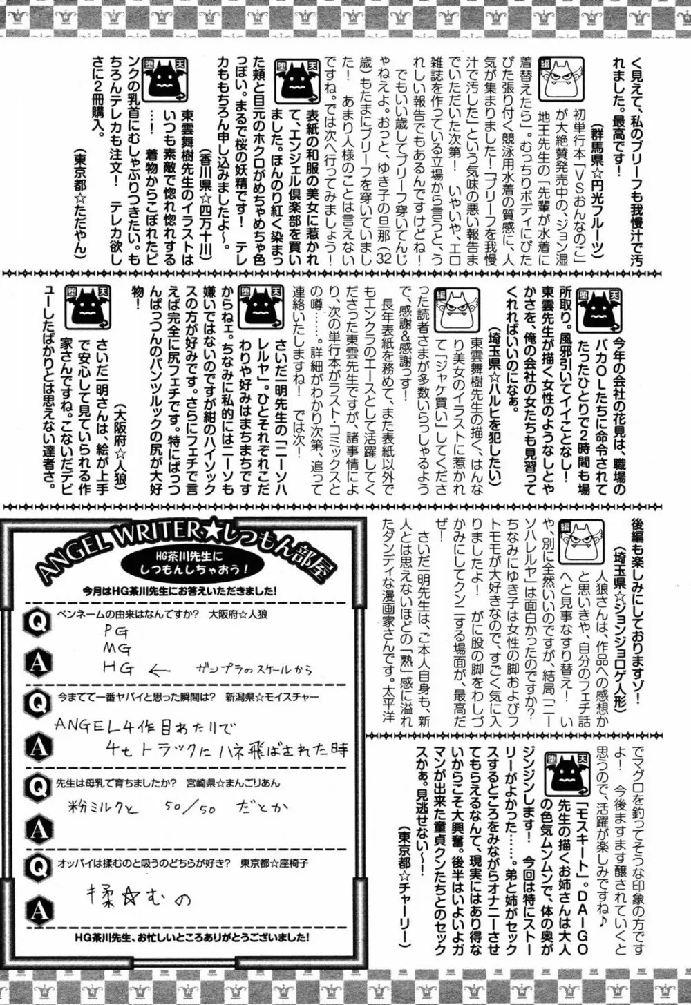 ANGEL 倶楽部 2008年6月号 416ページ