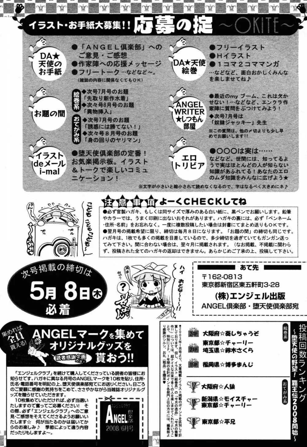 ANGEL 倶楽部 2008年6月号 423ページ