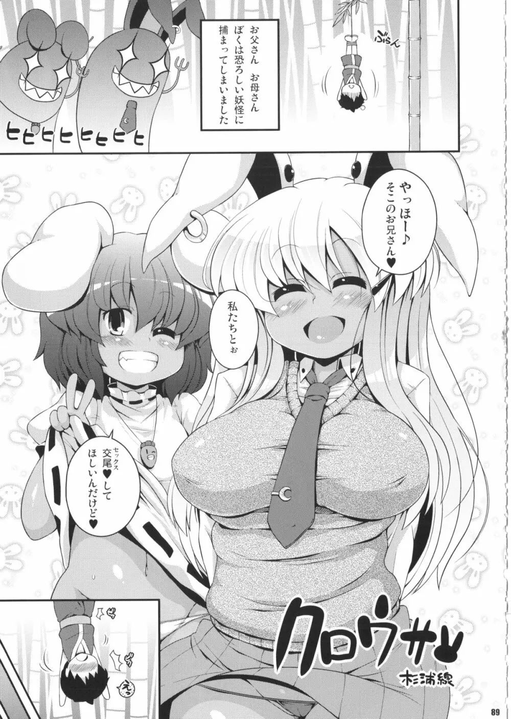 けつだらけ東方総集編しりーず2 88ページ