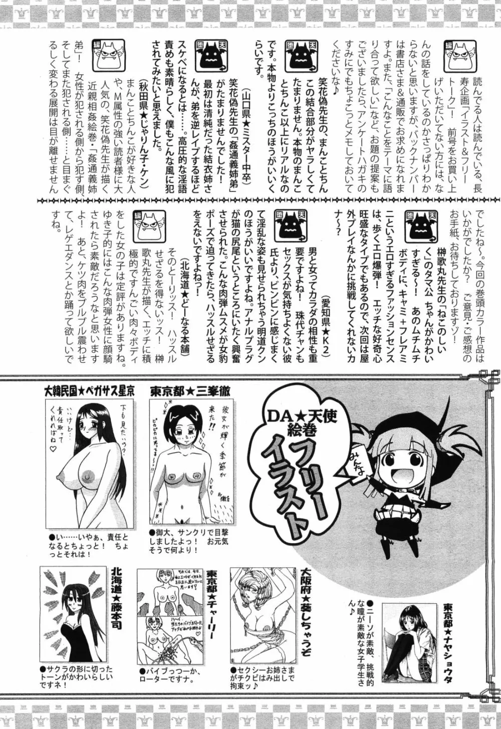 ANGEL 倶楽部 2008年8月号 418ページ