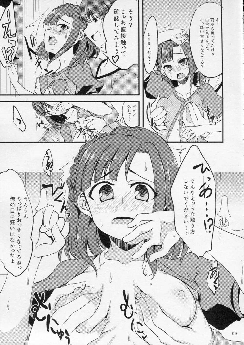 百合子のせっくす暴走特急 9ページ