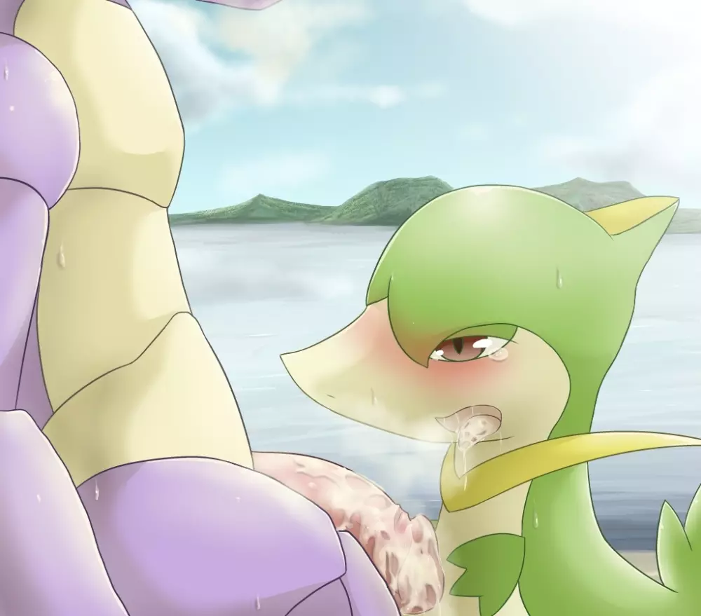 Nidoking and the virgin Snivy 15ページ