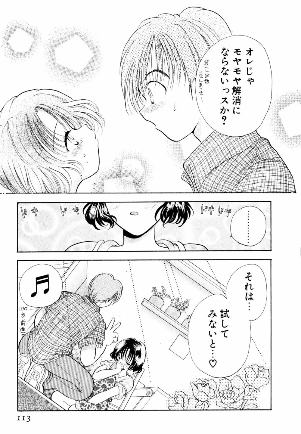 オレンジ色の花 116ページ