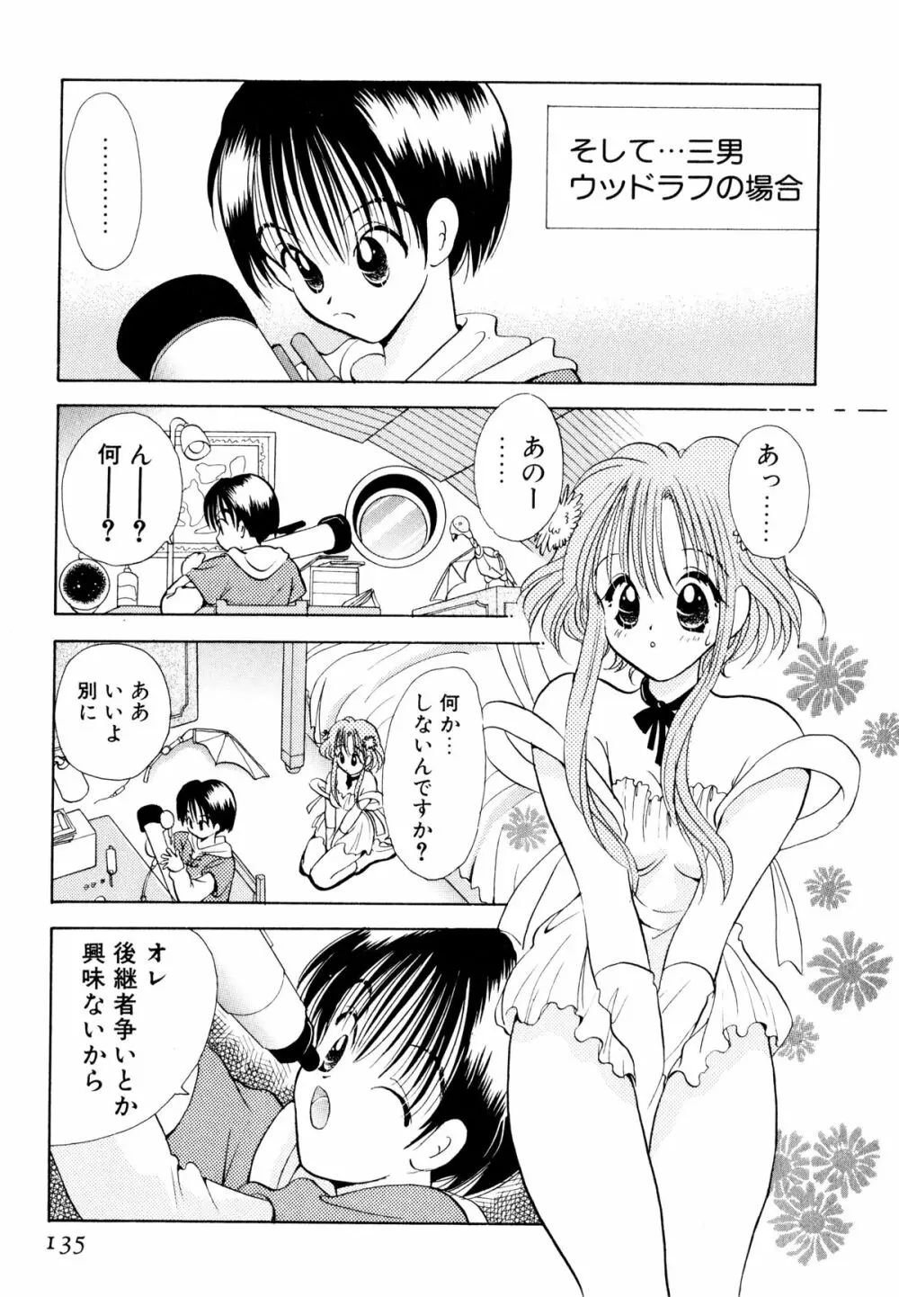 オレンジ色の花 138ページ