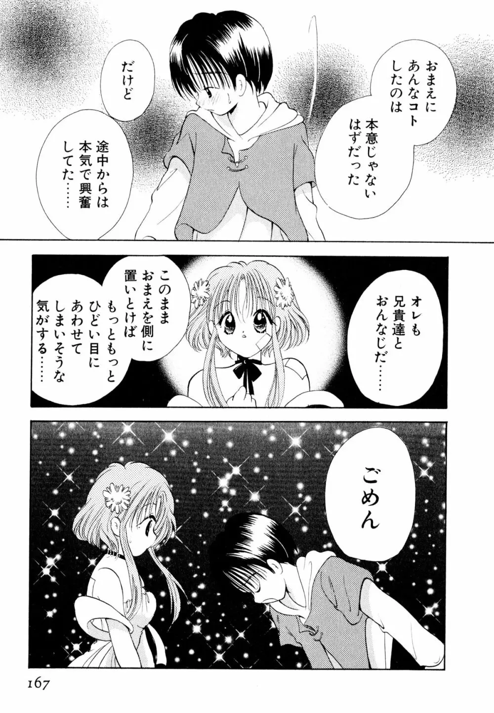 オレンジ色の花 170ページ