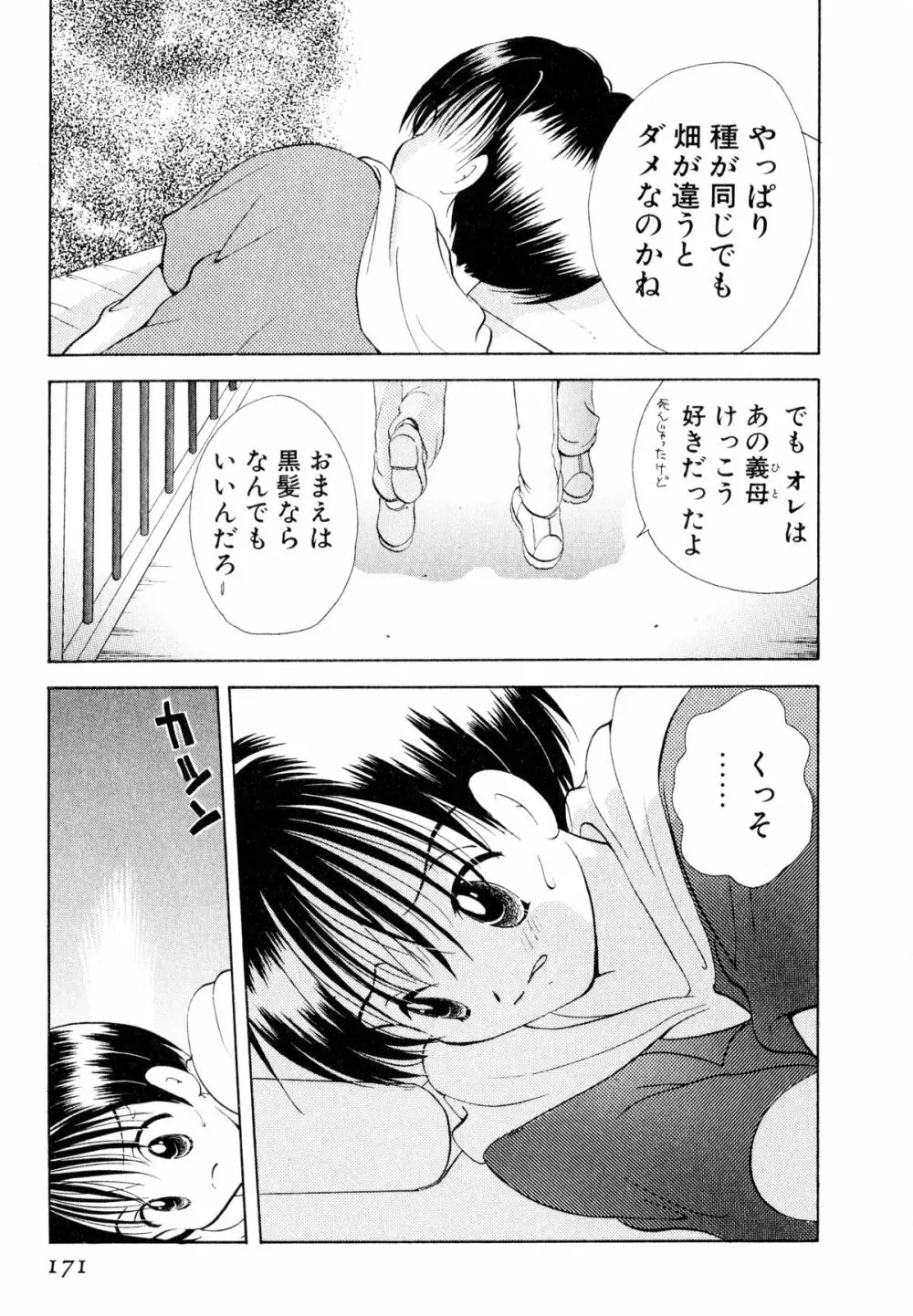 オレンジ色の花 174ページ