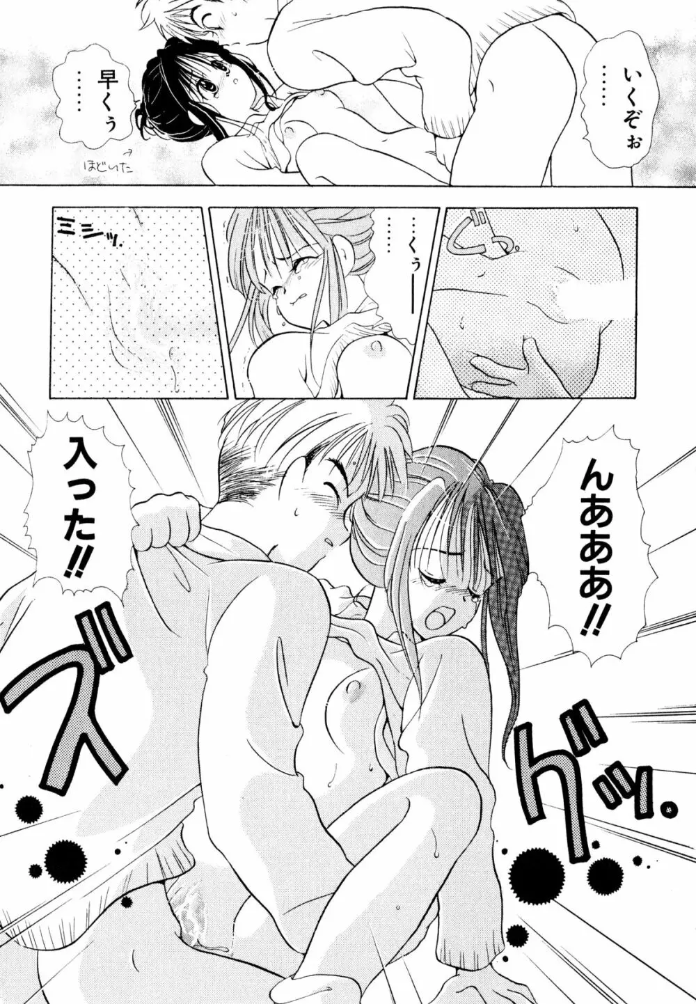 オレンジ色の花 66ページ