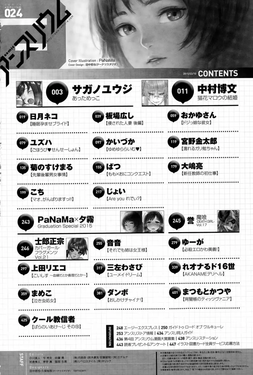 COMIC アンスリウム 024 2015年4月号 446ページ