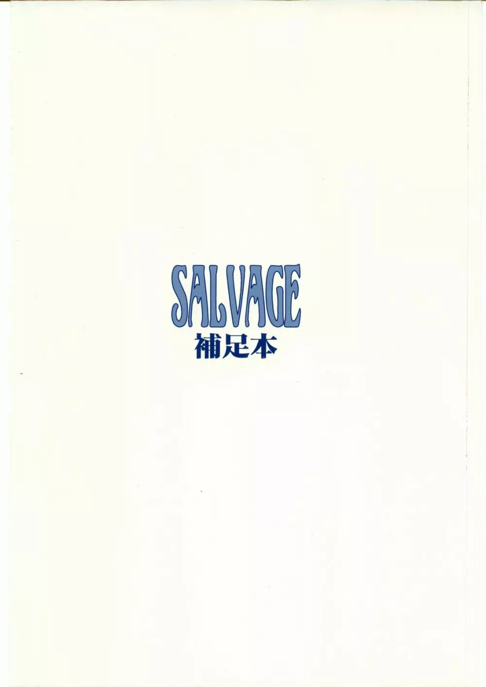 SALVAGE 補足本 18ページ