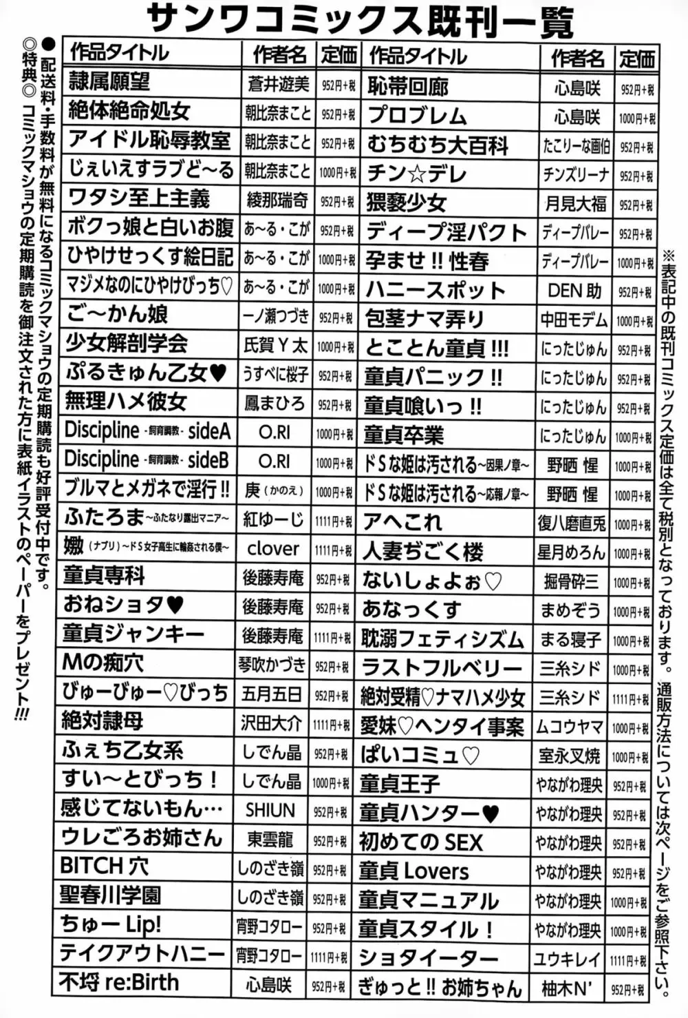 コミック・マショウ 2015年5月号 284ページ