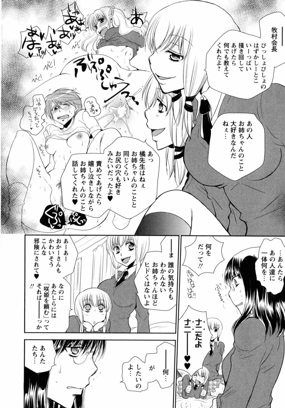 桃百合 -Forbidden Sisters- 154ページ