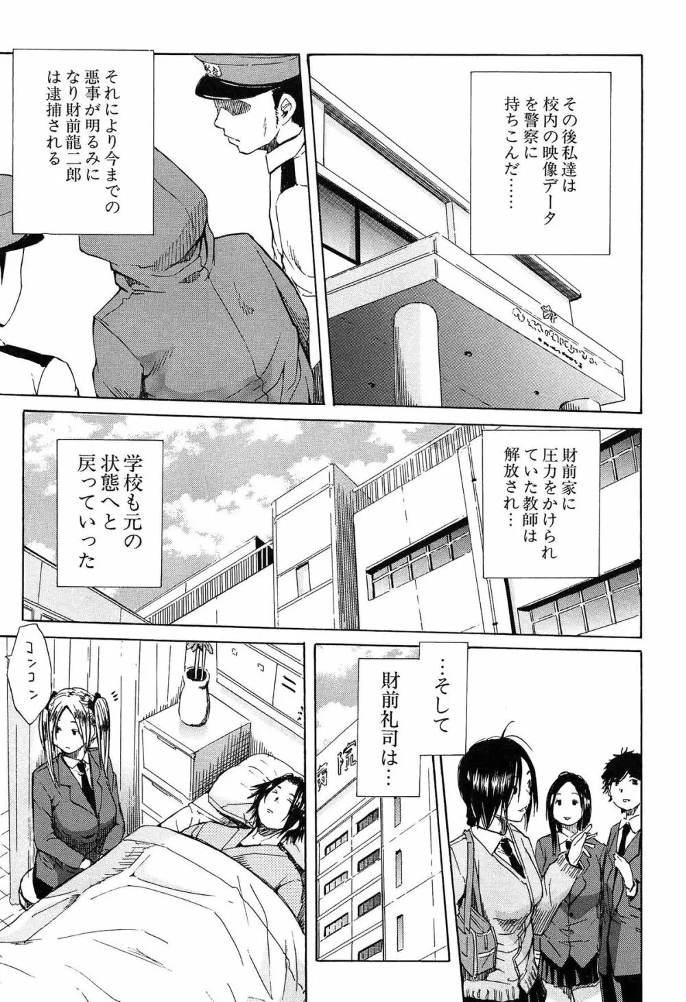 輪姦学園 180ページ