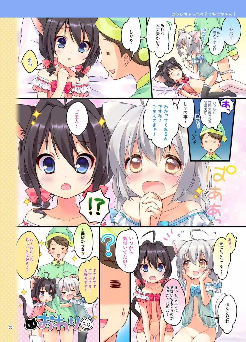 こねこちゃんでらっくす! 35ページ