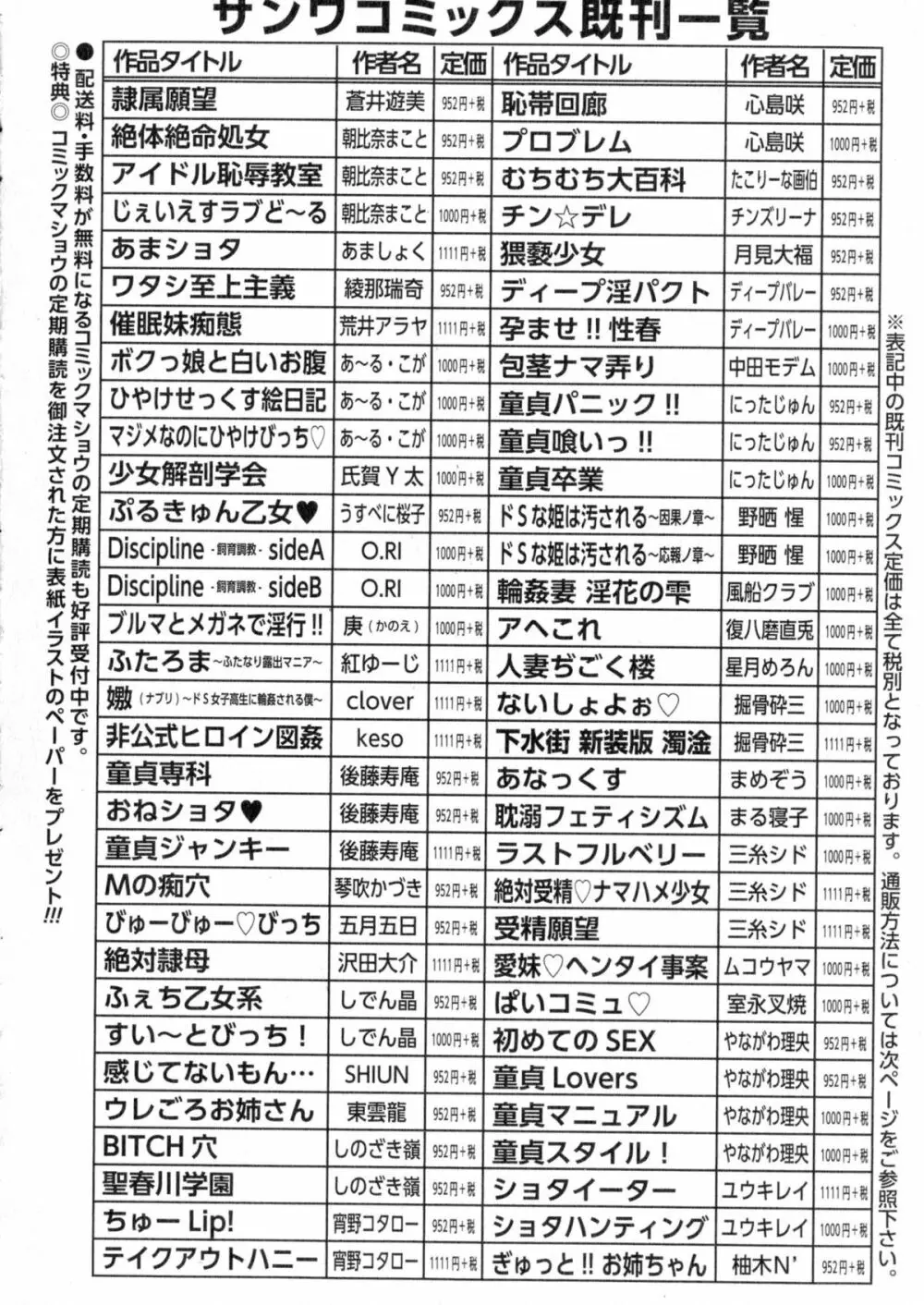 コミック・マショウ 2015年7月号 284ページ