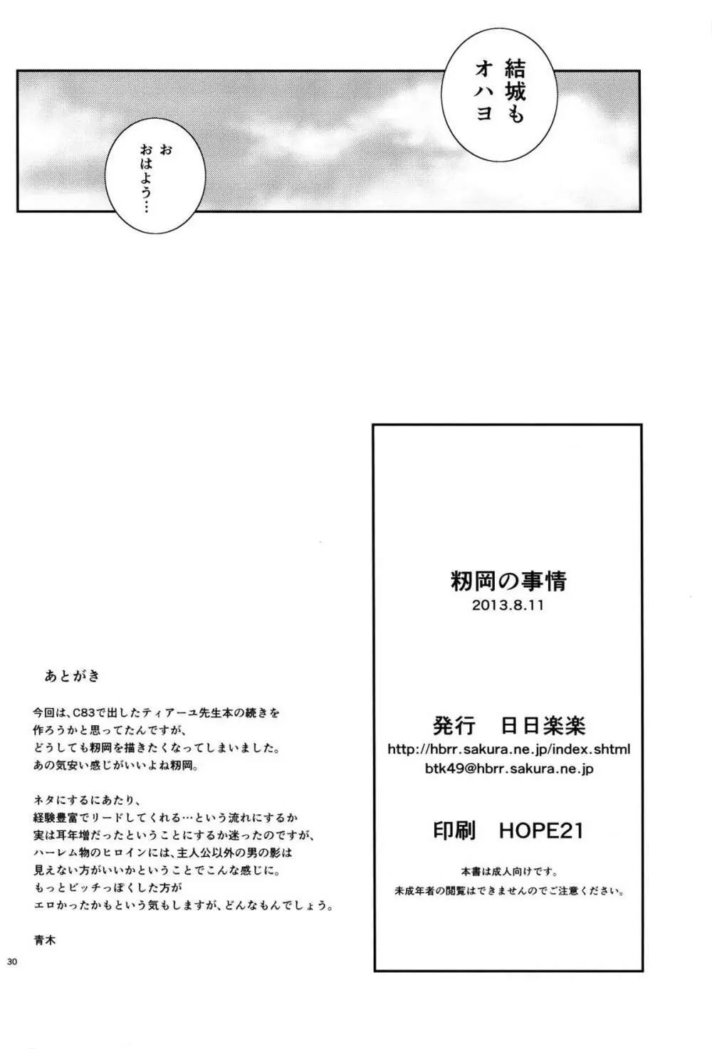 籾岡の事情 29ページ