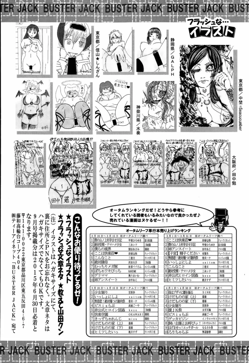 BUSTER COMIC 2015年7月号 446ページ