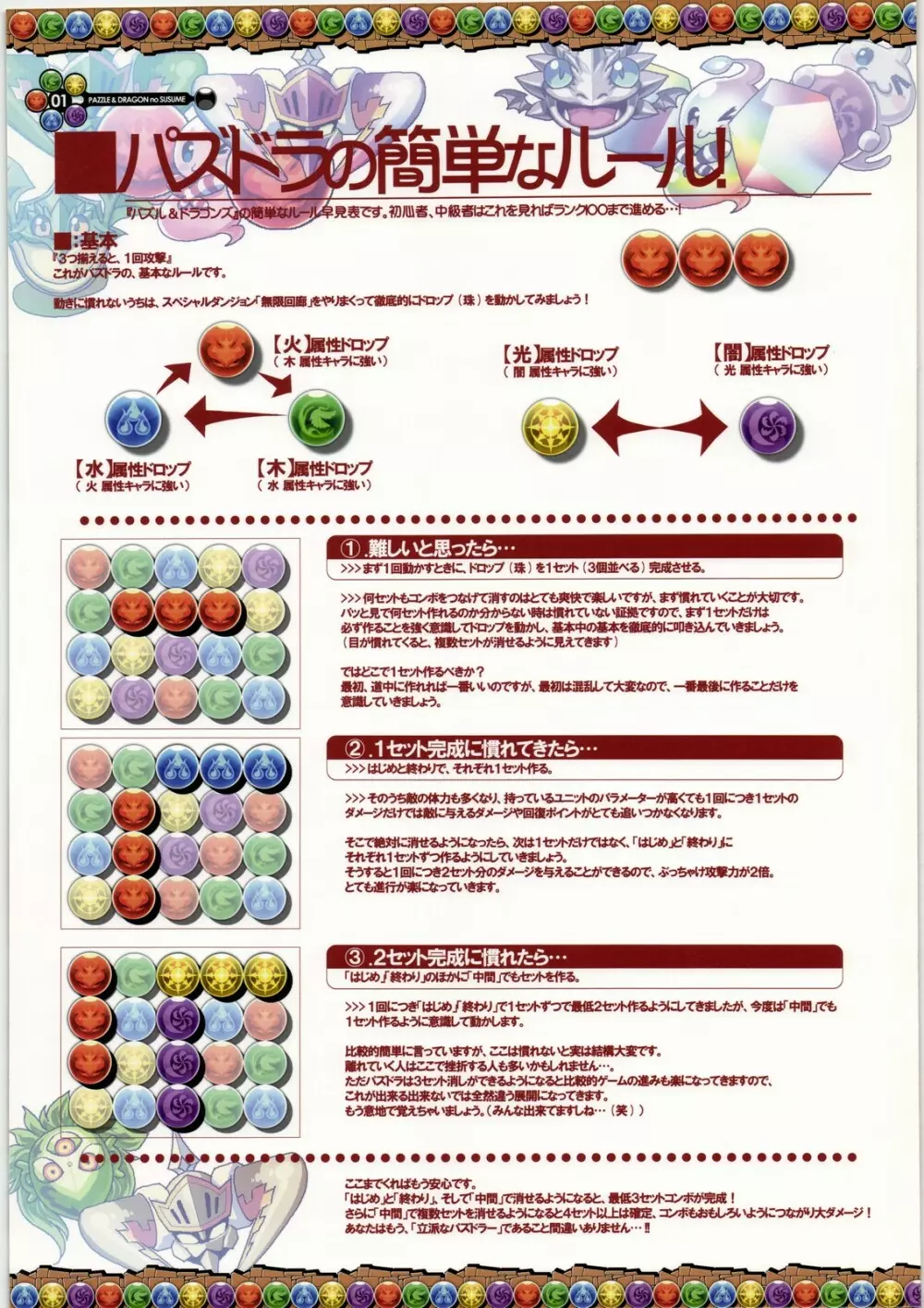 PAZZLE & DRAGONS no SUSUME 2ページ