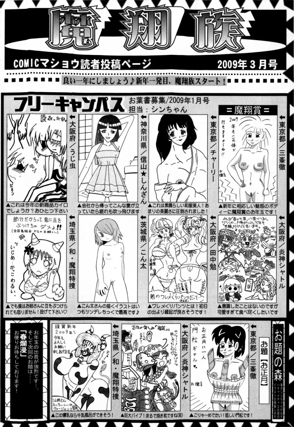 コミック・マショウ 2009年3月号 254ページ