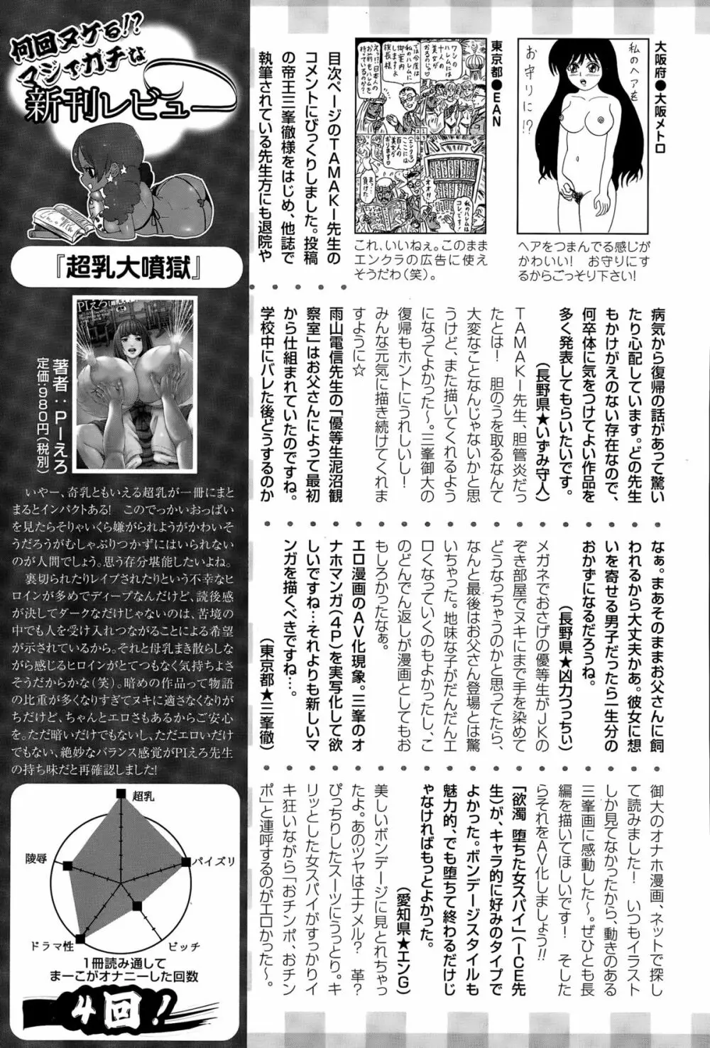 ANGEL 倶楽部 2015年8月号 461ページ