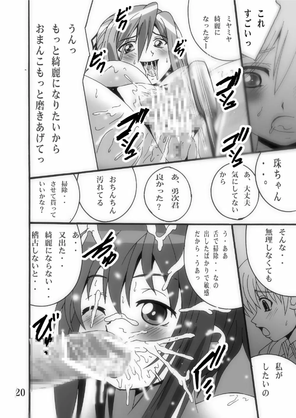 タマちゃんをお掃除し隊 19ページ