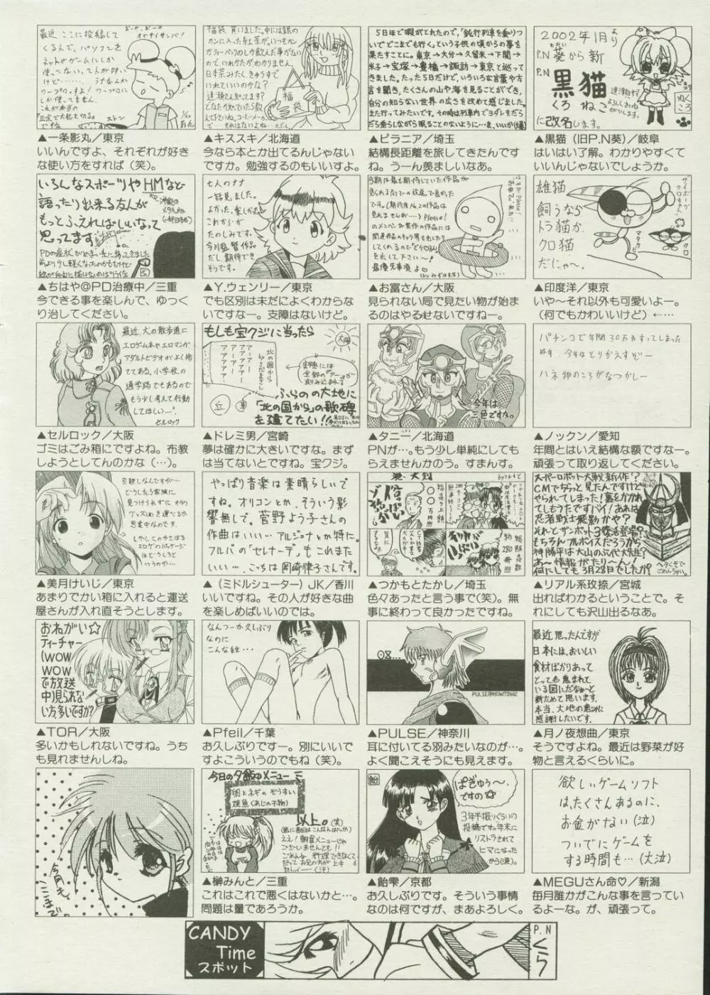 キャンディータイム 2002年4月号 246ページ