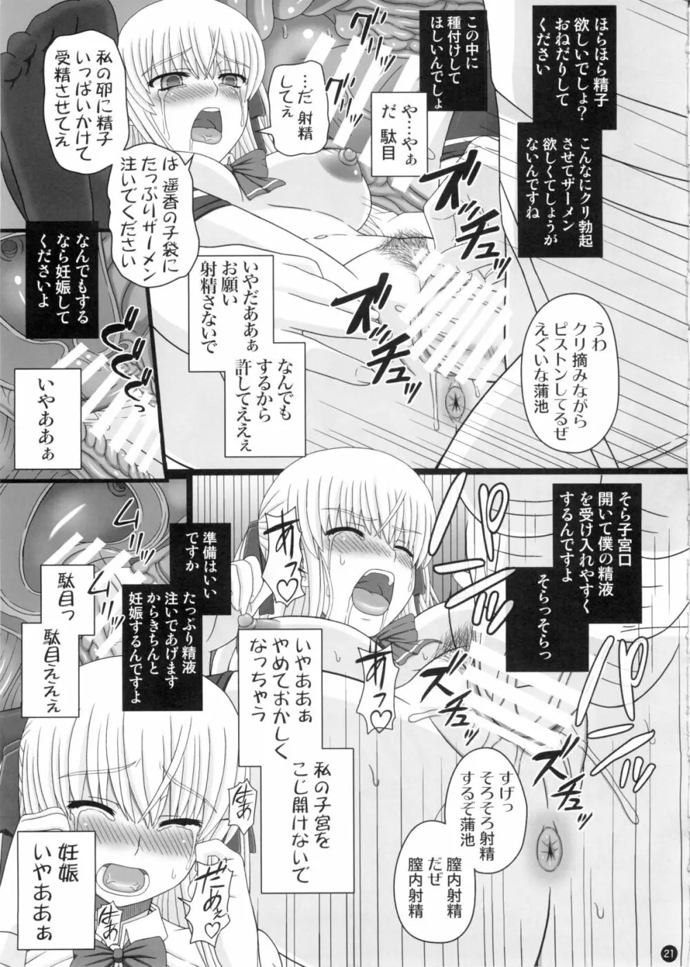 (C88) [幸せ共和国 (幸せのかたち)] かたしぶっ 0-2-15週 21ページ