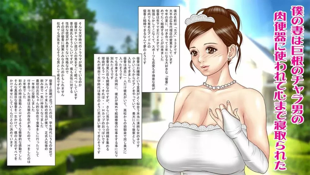 僕の妻は巨根のチャラ男の肉便器に使われて心まで寝取られた 2ページ